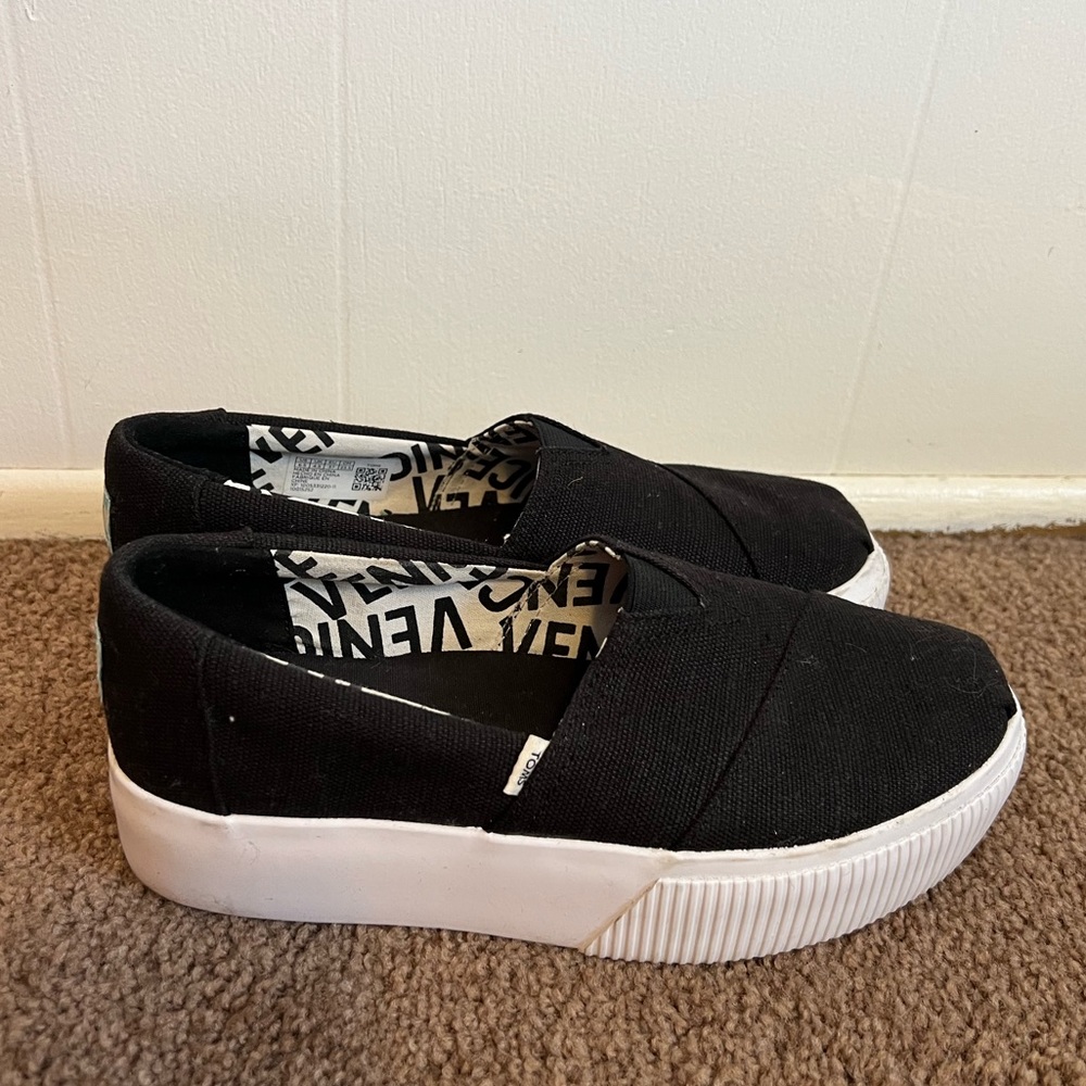 TOMS Alpargata Boardwalk Platform Slip-On